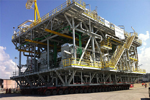 FPSO module fabrication