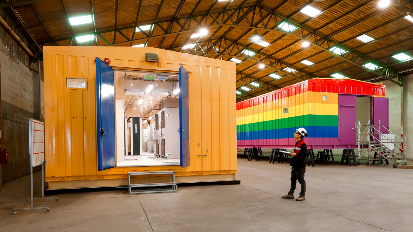 E-House module fabrication