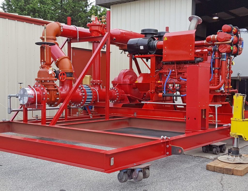 Firewater and diesel modules