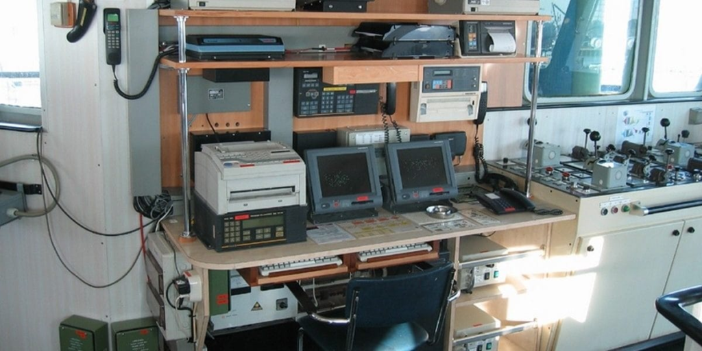 GMDSS radio installation